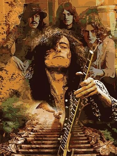 Puzzles 1000 Stück - Zeppelins Classic Band Art Posters - Abstract Puzzle - Memory-Spiels Für Adults - Spielzeug Zum Stressabbau Für Die Ganze Familie - Sk476Zp von Schwagebo