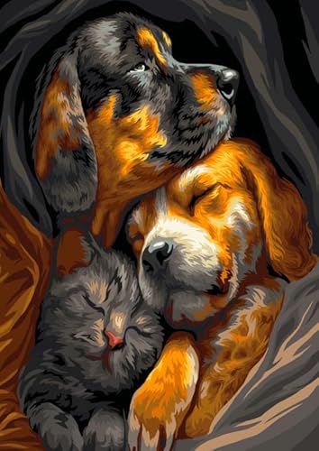 Puzzles 1000 Teile,Dogs and Cat Plakat Paintings,Buntes Puzzle Kunst Bild,Lernspiele Für Kinder,Ältere Menschen Gedächtnis Kognition Spiele Ja48Zp Puzzles 1000 Teile,Dogs and Cat Plakat Paintings,Buntes Puzzle Kunst Bild,Lernspiele Für Kinder,Ältere Menschen Gedächtnis Kognition Spiele Ja48Zp von Schwagebo
