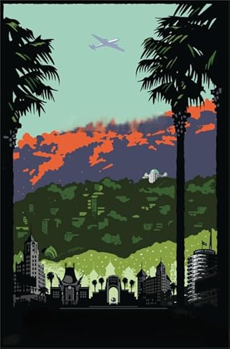 Puzzles 1000 Teile,Hollywoods City Retro Travel Illustrationen,Adult Personalisiertes Herausforderungs-Spielzeug, Memory Cognition Puzzle Games Yp354Zk Puzzles 1000 Teile,Hollywoods City Retro Travel Illustrationen,Adult Personalisiertes Herausforderungs-Spielzeug, Memory Cognition Puzzle Games Yp354Zk von Schwagebo