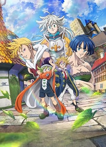 Puzzles 1000 Teile,Japanisch Anime Sevenss Deadlys Meliodas Plakat,Lernspielzeug Für Kinder,Personalisiertes Herausforderungs Spielzeug Für Erwachsene Ja711Zp von Schwagebo