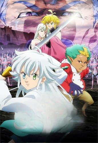Puzzles 1000 Teile,Japanisch Anime Sevenss Deadlys Meliodas Plakat,Lernspielzeug Für Kinder,Personalisiertes Herausforderungs Spielzeug Für Erwachsene Ja714Zp von Schwagebo