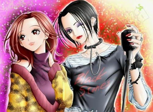 Puzzles 1000 Teile,Japanisch Animes Oosaki Nanas Plakat,Buntes Kunst Puzzle,Kinderspielzeug Dekompression Spiel Ja389Zp von Schwagebo