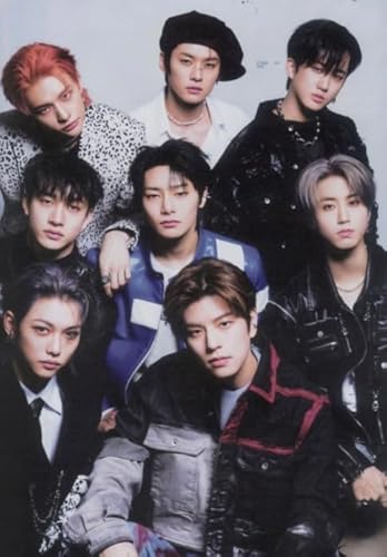 Puzzles 1000 Teile - Korean Boyband Strays Bild - Erwachsene Herausforderung Spiel - Wand Kunst Dekoration - Puzzlespielzeug Für Kinder Yp152Zk von Schwagebo