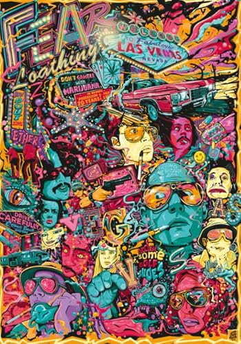 Schwagebo 1500 Stück - Bunt Fun Puzzle - Pictures - Gifts - Classic Film Fears and Loathing Lasvegas Posters - Personalisiertes Heraus for Derungs Spielzeug Für Erwachsene - Jk372Zp Schwagebo 1500 Stück - Bunt Fun Puzzle - Pictures - Gifts - Classic Film Fears and Loathing Lasvegas Posters - Personalisiertes Heraus for Derungs Spielzeug Für Erwachsene - Jk372Zp von Schwagebo