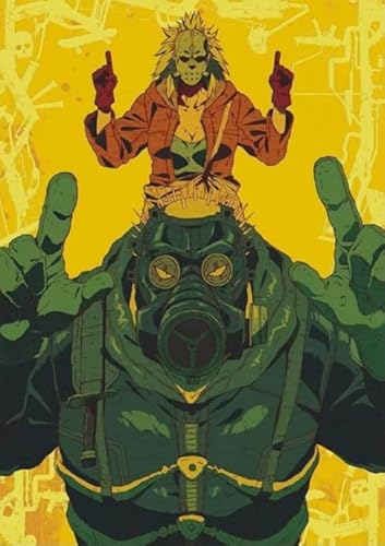Schwagebo 1500 Stück - Bunt Fun Puzzle - Pictures - Gifts - Japanese Animes Dorohedoro - Familienspaß-Heraus for Derungs Spielzeug - Dekompres Sions Spiele Für Erwachsene - Jk167Zp von Schwagebo