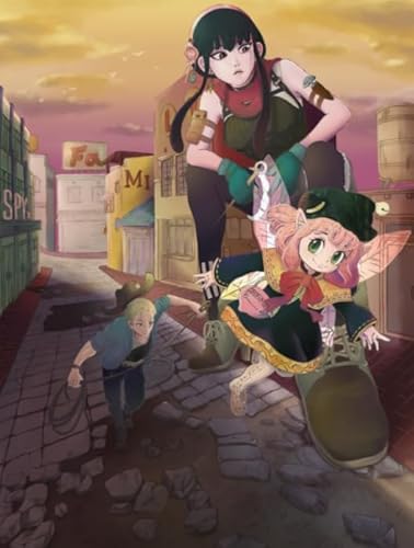 Schwagebo 1500 Stück - Bunt Fun Puzzle - Pictures - Gifts - Japanese Animes Familys - Spielzeug Für Erwachsene Lernspiele Poster - Lernspielzeug Für Kinder - Jk82Zp von Schwagebo