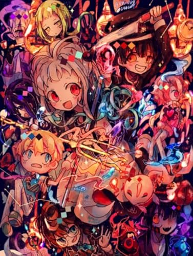 Schwagebo 1500 Stück - Bunt Fun Puzzle - Pictures - Gifts - Japanese Animes Hanakos Poster - Lernspielzeug Für Kinder - Gedächtnis-Erkennungs Spiel - Jk10Zp von Schwagebo