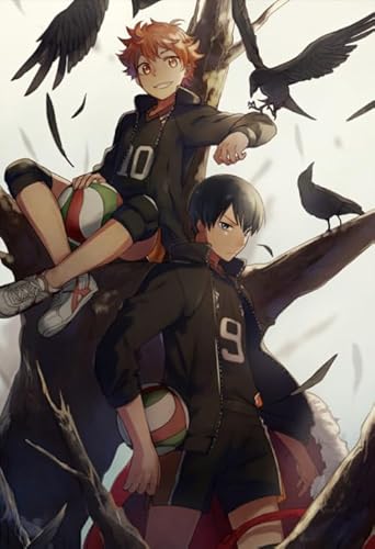 Schwagebo 1500 Stück - Bunt Fun Puzzle - Pictures - Gifts - Japanese Classic Animes Haikyuu!! Poster - Kinderspielzeug Lernspiele Poster - Jk292Zp von Schwagebo