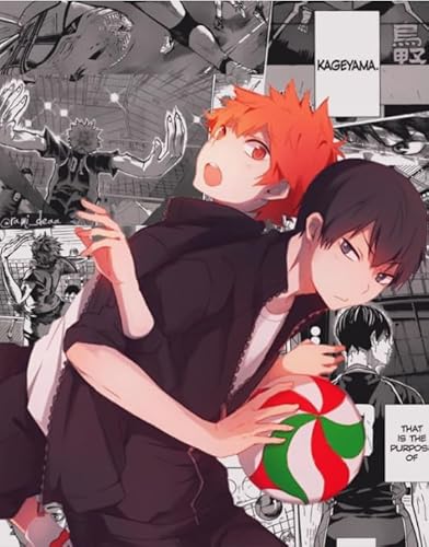 Schwagebo 1500 Stück - Bunt Puzzles - Pictures - Gifts - Japanese Animes Haikyuu!! Poster - Personalisiertes Spielzeug Für Erwachsene Für Kinders - Jk307Zp von Schwagebo