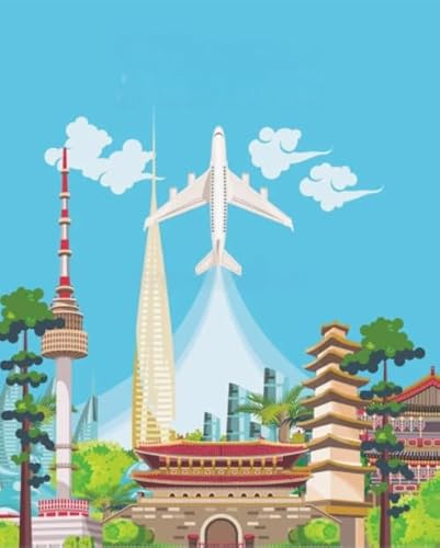 Schwagebo 1500 Stück - Bunt Puzzles - Pictures - Gifts - Korea City Landscape Travel Art Poster - Elderly Gedächtnis-Erkennungs Spiels - Dekompres Sions Spielzeug Für Erwachsene - Jk349Zp Schwagebo 1500 Stück - Bunt Puzzles - Pictures - Gifts - Korea City Landscape Travel Art Poster - Elderly Gedächtnis-Erkennungs Spiels - Dekompres Sions Spielzeug Für Erwachsene - Jk349Zp von Schwagebo