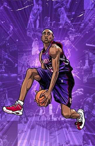 Schwagebo 1500 Stück - Difficult Puzzle - Gifts - Basketball Player VCarter Poster - for Lernspielzeug Für Erwachsene Und Familien - Spiele Zur Stressreduzierung Für Die Ganze Familie - Jk232Zp von Schwagebo