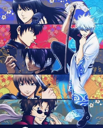 Schwagebo 1500 Stück - Fun Puzzle - Pictures - Gifts - Japanese Animes Gintama Poster - Lernspielzeug Für Kinder - Gedächtnis-Erkennungs Spiels - Jk453Zp von Schwagebo