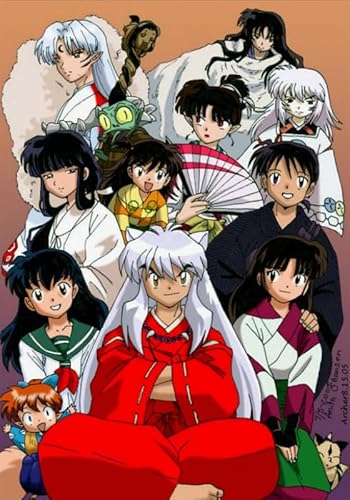 Schwagebo 1500 Stück - Fun Puzzle - Poster - Gifts - Japanese Animes Inuyashas - Lernspielzeug Für Kinder - Gedächtnis-Erkennungs Spiels - Jk204Zp von Schwagebo