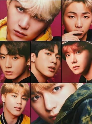 Schwagebo 1500 Stück - Fun Puzzle - Poster - Gifts - Korean Boyband Bang Bt S - for Lernspielzeug Für Erwachsene Und Familien - Gedächtnis-Erkennungs Spiel - Jk04Zp von Schwagebo