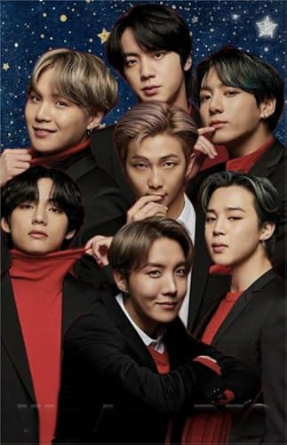 Schwagebo 1500 Stück - Fun Puzzle - Poster - Gifts - Korean Boyband Bang Bt S - for Lernspielzeug Für Erwachsene Und Familien - Gedächtnis-Erkennungs Spiel - Jk05Zp von Schwagebo