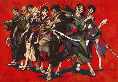 Schwagebo 1500 Stück - Pictures - Gifts - Bunt Puzzle - Japanese Animes Champloo - Personalisiertes Puzzlespielzeug Für Erwachsene - Jk434Zp Schwagebo 1500 Stück - Pictures - Gifts - Bunt Puzzle - Japanese Animes Champloo - Personalisiertes Puzzlespielzeug Für Erwachsene - Jk434Zp von Schwagebo