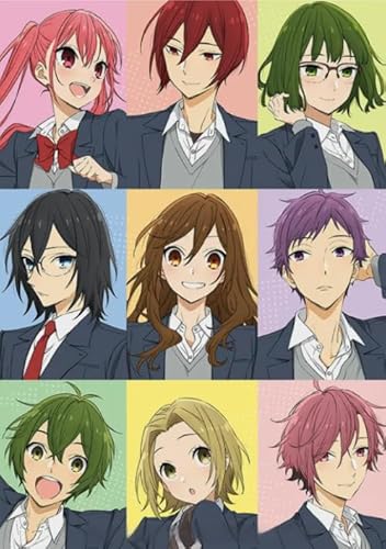 Schwagebo 1500 Stück - Pictures - Gifts - Bunt Puzzle - Japanese Animes Horimiya Poster - Personalisiertes Spielzeug Für Erwachsene Für Kinder - Jk136Zp von Schwagebo
