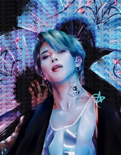 Schwagebo 1500 Stück - Pictures - Gifts - Bunt Puzzle - Korean Boyband Bang Bt S Jimins Poster - Personalisiertes Heraus for Derungs Spielzeug Für Erwachsene - Wand Kunst Dekoration - Jk57Zp von Schwagebo