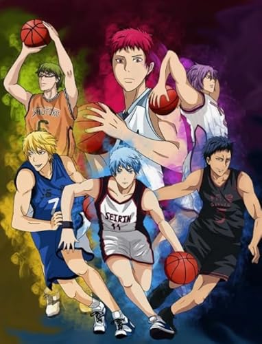Schwagebo 1500 Stück - Pictures - Gifts - Difficult Puzzle - Japanese Animes Kuroko's Basketball - Lernspielzeug Für Kinder - Gedächtnis-Erkennungs Spiels - Jk174Zp von Schwagebo
