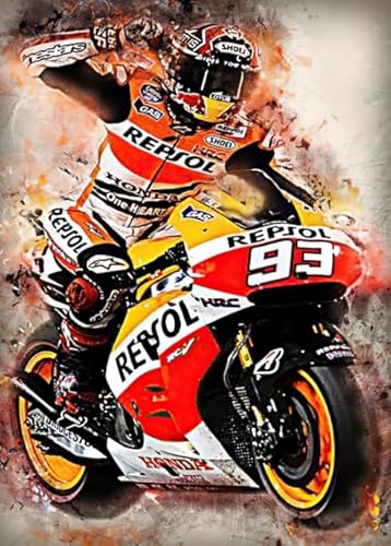 Schwagebo 1500 Stück - Poster - Difficult Puzzle - Gifts - Motorcycle Racer Marquezs Art Pictures - Stressabbauspiel Für Erwachsene - Jk278Zp Schwagebo 1500 Stück - Poster - Difficult Puzzle - Gifts - Motorcycle Racer Marquezs Art Pictures - Stressabbauspiel Für Erwachsene - Jk278Zp von Schwagebo