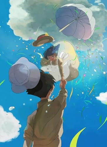 Schwagebo Japanese Anime Winds Up Poster Puzzle 1000 Teile Aus Holz Puzzle Für Erwachsene Kinder Dekompression Spiele Hd45Kz von Schwagebo