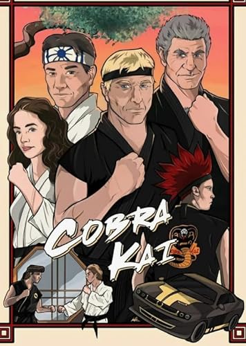 Schwagebo Jigsaw Puzzle 1000 Teile Cobra Kai Dramas Poster Für Spaß Erwachsene Holzpuzzle Spielzeug Fz175Me Schwagebo Jigsaw Puzzle 1000 Teile Cobra Kai Dramas Poster Für Spaß Erwachsene Holzpuzzle Spielzeug Fz175Me von Schwagebo