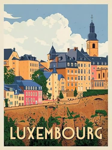 Unregelmäßiges Puzzles - Luxembourg City Travel Art Posters - Memory-Spiels Für Adults - Spielzeug Zum Stressabbau Für Die Ganze Familie - Puzzle 1000 Stück Gifts - Sk340Zp Unregelmäßiges Puzzles - Luxembourg City Travel Art Posters - Memory-Spiels Für Adults - Spielzeug Zum Stressabbau Für Die Ganze Familie - Puzzle 1000 Stück Gifts - Sk340Zp von Schwagebo