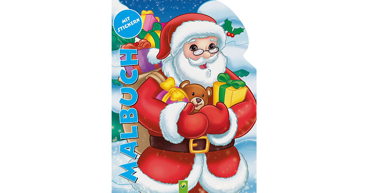 Buch - Malbuch Weihnachtsmann Buch - Malbuch Weihnachtsmann von Schwager & Steinlein Verlag