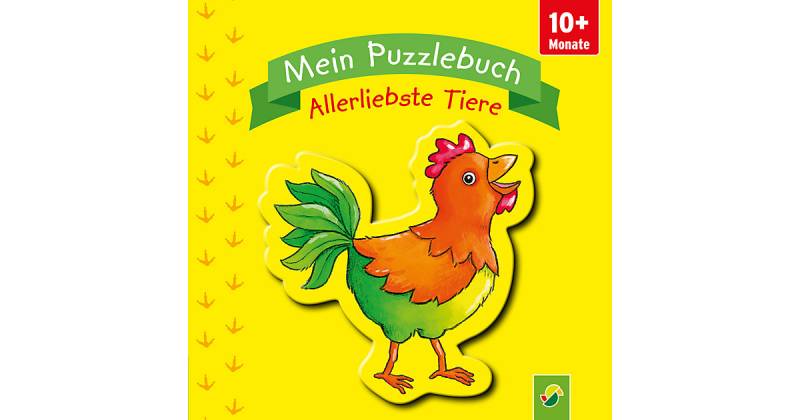 Buch - Mein Puzzlebuch Allerliebste Tiere Kinder ab 10 Monaten  Kinder von Schwager & Steinlein Verlag