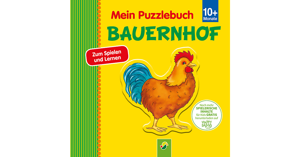 Buch - Mein Puzzlebuch Bauernhof Kinder ab 10 Monaten  Kinder von Schwager & Steinlein Verlag