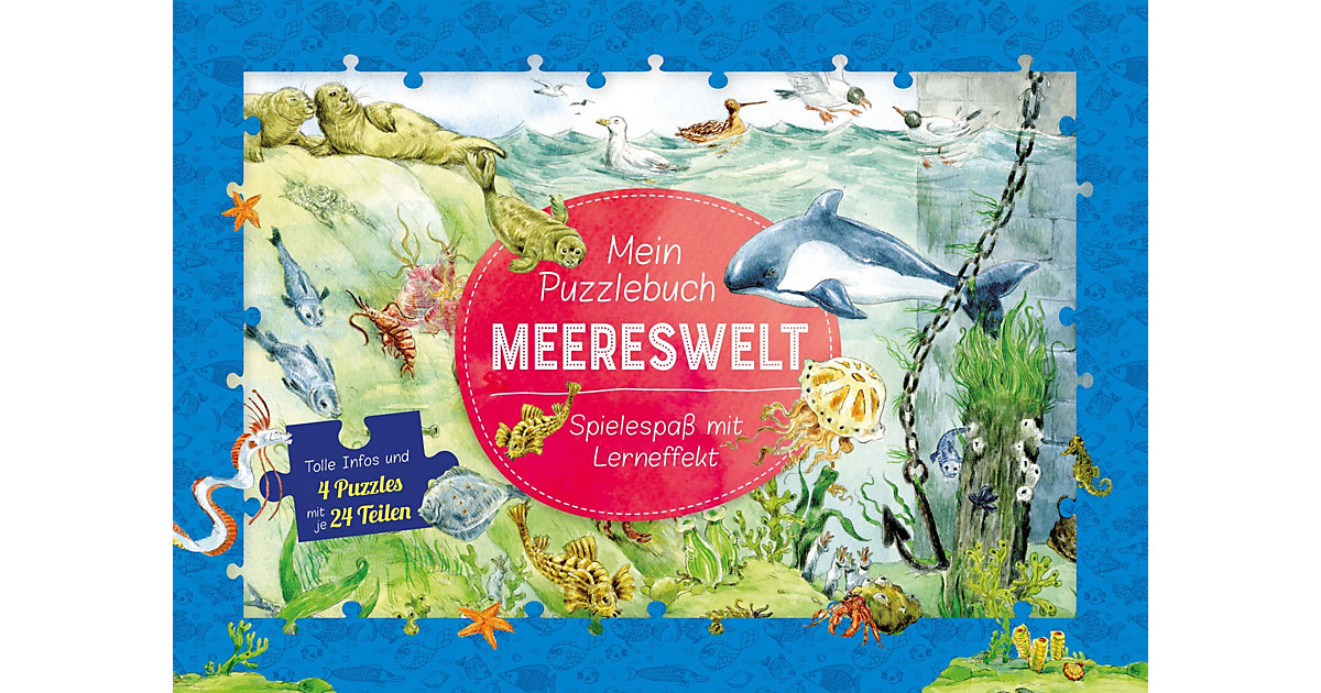 Buch - Mein Puzzlebuch Meereswelt von Schwager & Steinlein Verlag