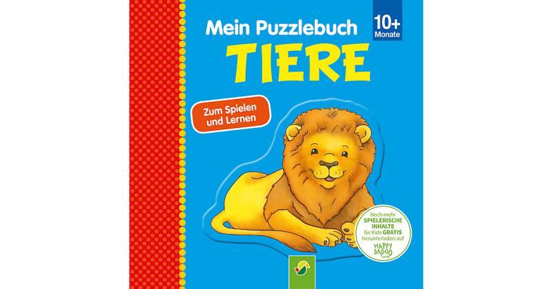 Buch - Mein Puzzlebuch Tiere Kinder ab 10 Monaten  Kinder von Schwager & Steinlein Verlag