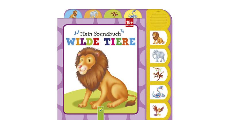 Buch - Mein Soundbuch Wilde Tiere von Schwager & Steinlein Verlag