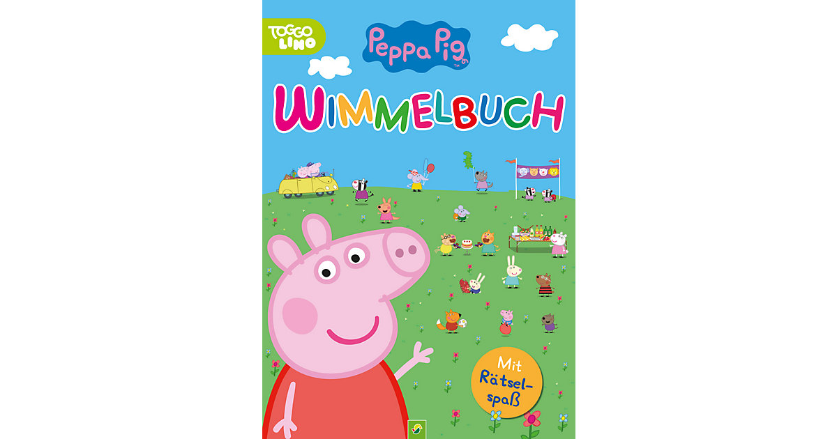 Buch - Peppa Pig Wimmelbuch von Schwager & Steinlein Verlag