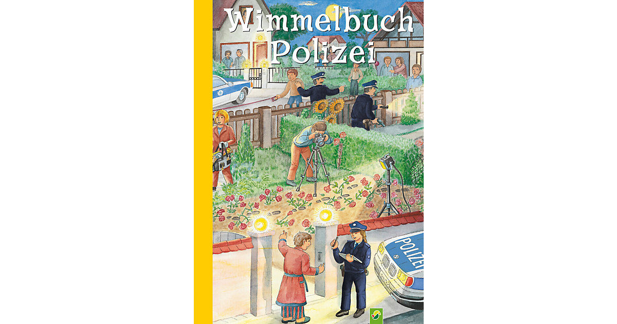 Buch - Wimmelbuch Polizei Kinder ab 3 Jahren  Kinder von Schwager & Steinlein Verlag