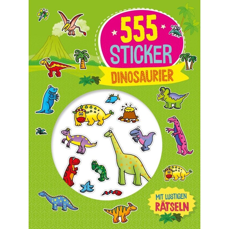 555 Sticker Dinosaurier von Schwager & Steinlein