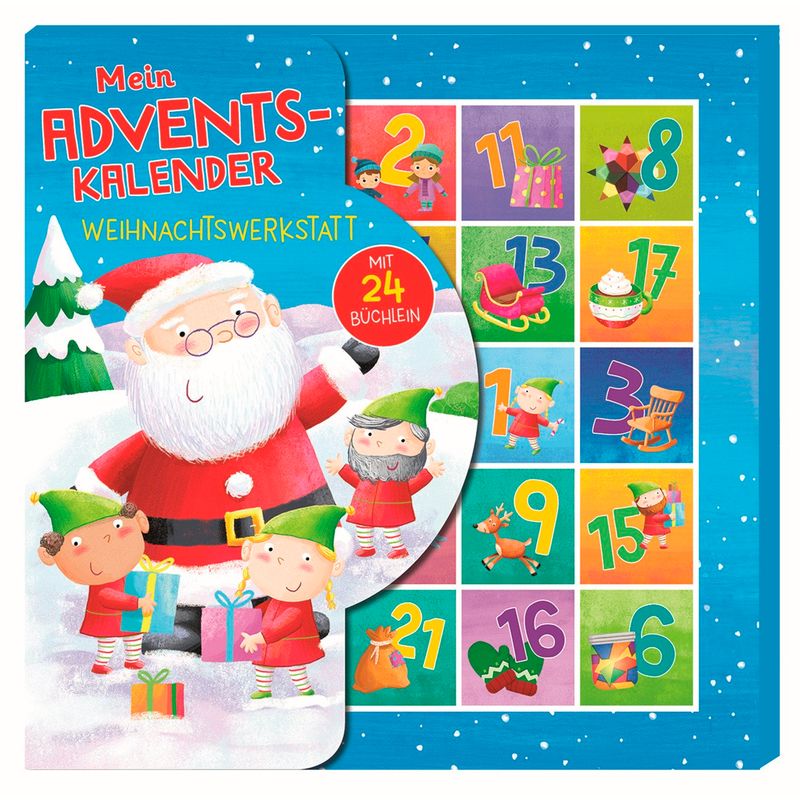 Mein Adventskalender Wichtel-Weihnachtswerkstatt von Schwager & Steinlein