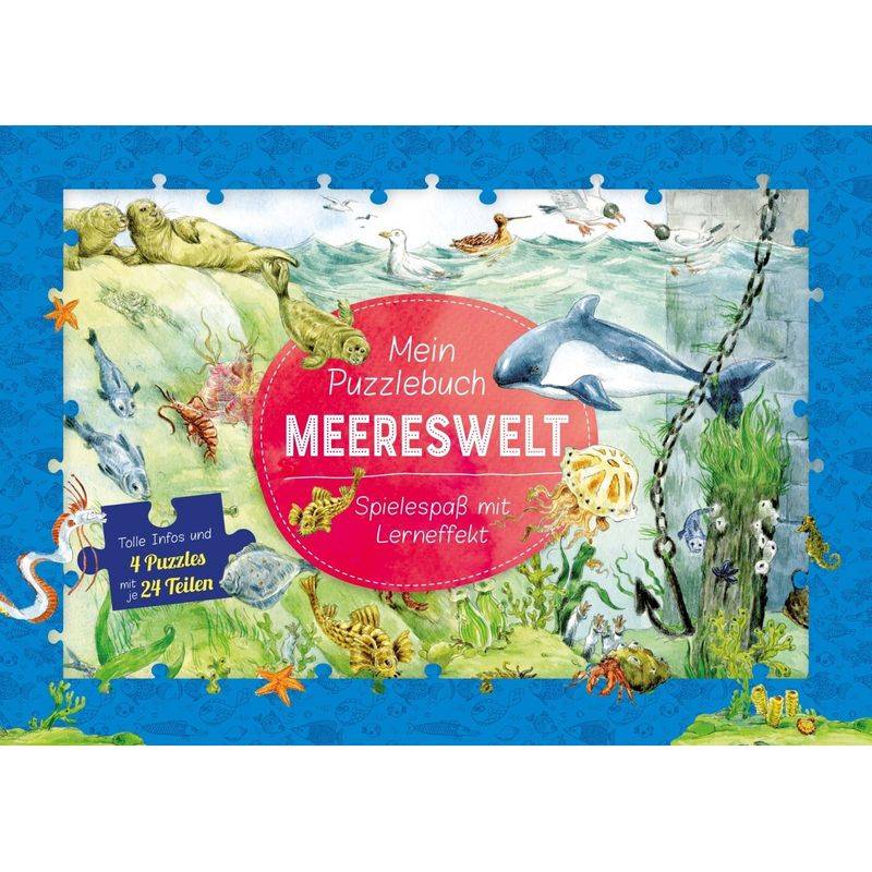 Mein Puzzlebuch Meereswelt von Schwager & Steinlein