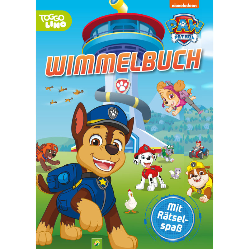 PAW Patrol Wimmelbuch. Mit Rätselspaß. Für Kinder ab 3 Jahren von Schwager & Steinlein