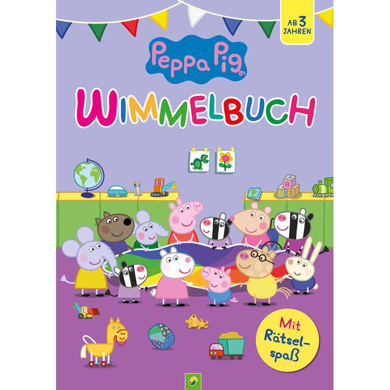 Peppa Pig Wimmelbuch von Schwager & Steinlein