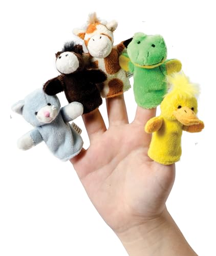 SCHYLLING Tier-Fingerpuppen, 1 Stück von Schylling