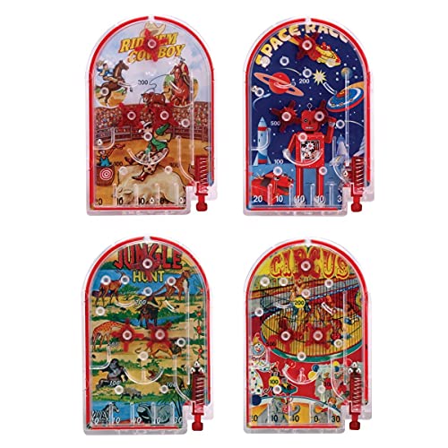 Schylling 4 x Mini Pinball Spiele von Schylling