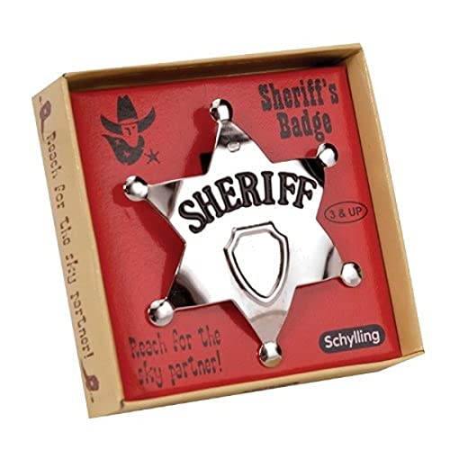 Schylling – 4920997 – Zubehör-kostüm – Sheriff' S Badge aus Metall von Tobar