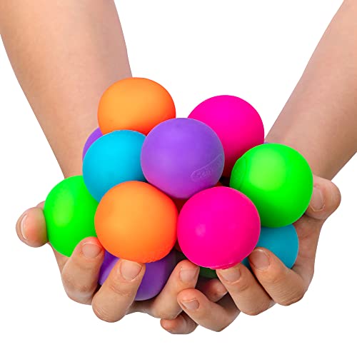 Schylling NeeDoh Teenie Gobs of Globs – Sensorisches Quetschspielzeug – enthält 18 Mini-Groovy Globs – 3,2 cm breit – Mehrfarbig von Schylling