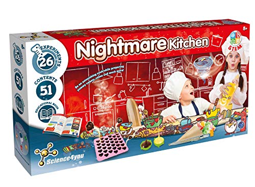 Science 4 You SY612990.0035 You Kitchen Nightmares, STEM Cooking Toy for Kids Aged 8+, Mehrfarbig, M von Science4you