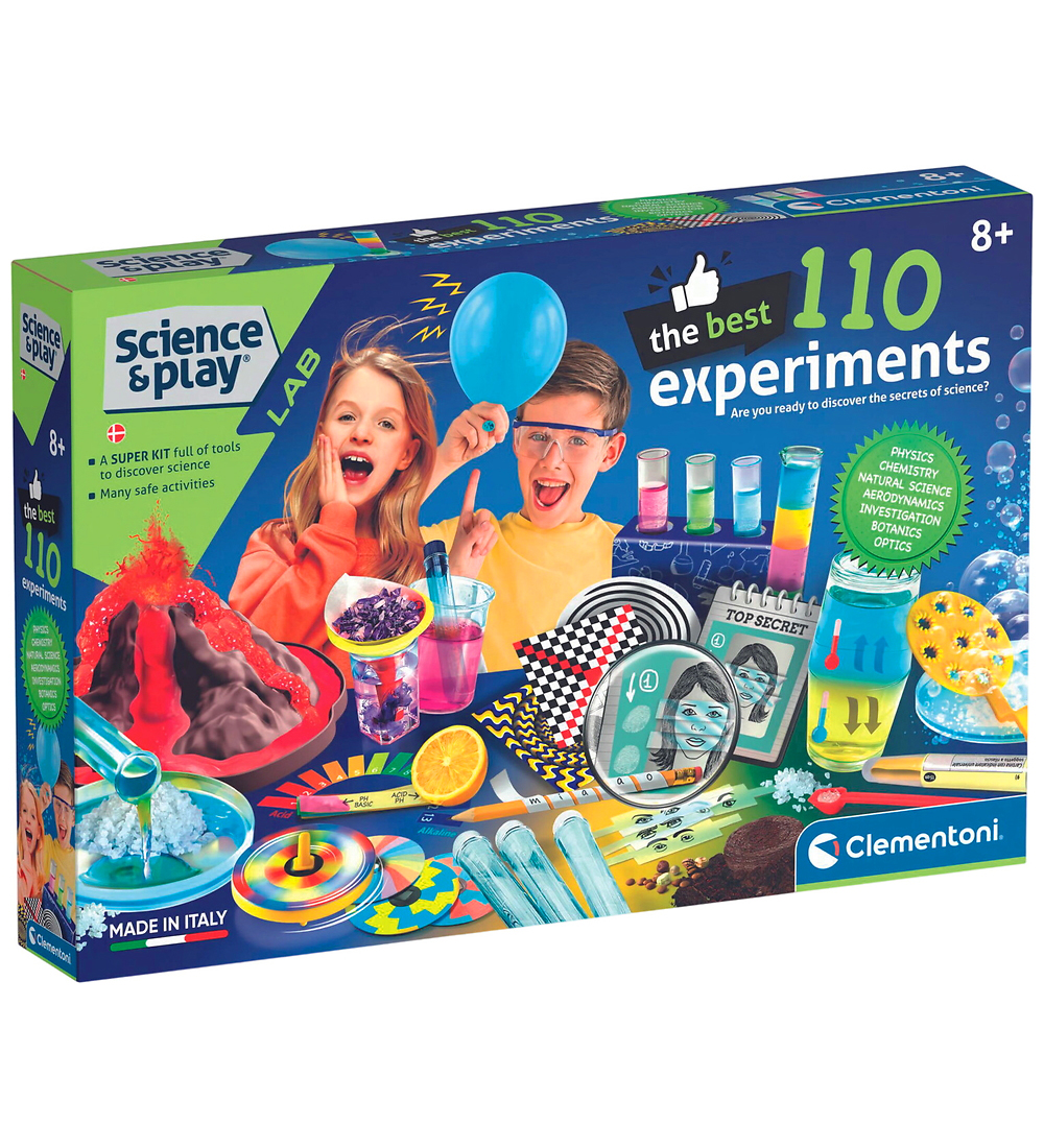 Science & Play - Kreatives Spielset - Die 110 besten Experimente - Science & Play - One Size - Kreatives Spielset von Science & Play