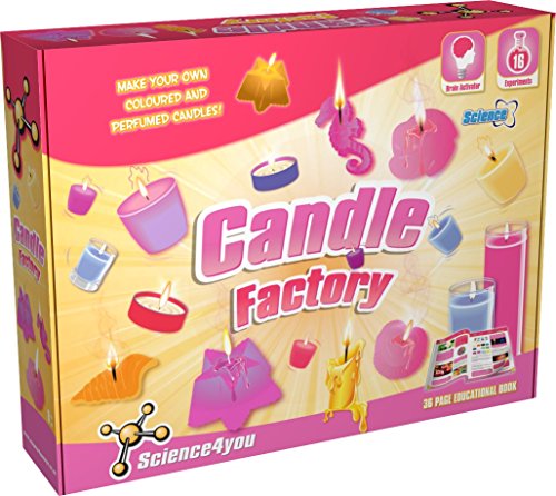 Panland 399174 - Deine erste Kerzenfabrik, Kinder Bastelsets von Science4you