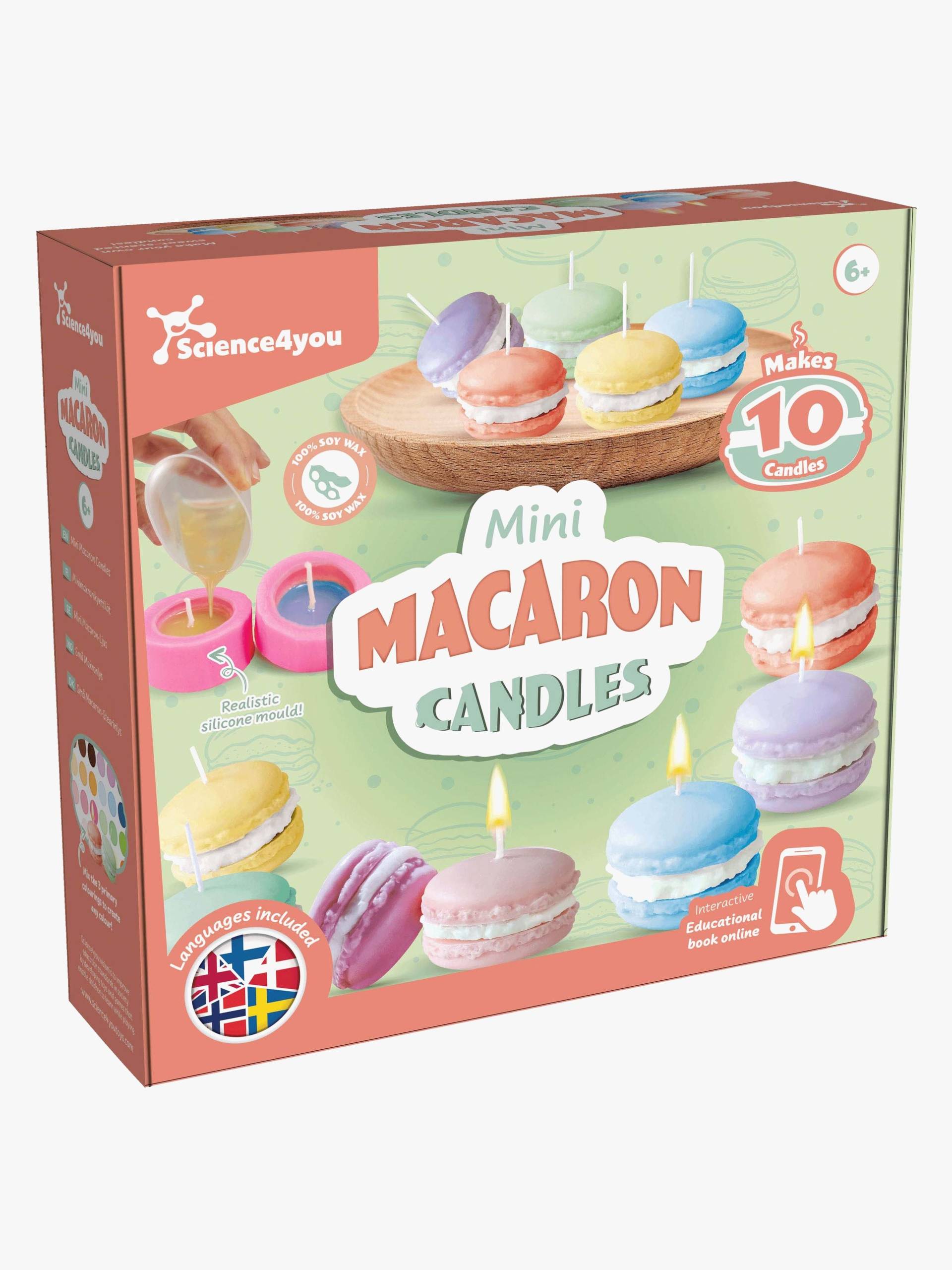 Science4you Bastelset Mini Macaron Kerzen Science4you Bastelset Mini Macaron Kerzen von Science4you