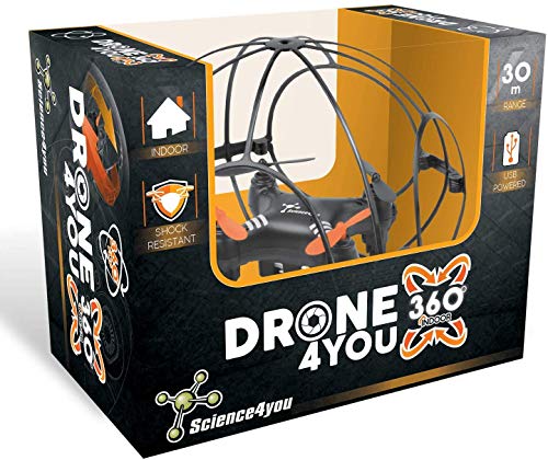 Science4you - Drone4you - Mini-Drohne für Kinder, Drohne mit Kamera und Fernbedienung, Indoor- ideale Kinderdrohne für Anfänger, Robotik für Kinder ab 12 Jahren, Geschenke für Kinder ab 10 Jahren. Science4you - Drone4you - Mini-Drohne für Kinder, Drohne mit Kamera und Fernbedienung, Indoor- ideale Kinderdrohne für Anfänger, Robotik für Kinder ab 12 Jahren, Geschenke für Kinder ab 10 Jahren. von Science4you