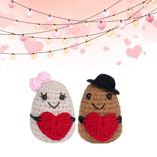 Scinzene 2stück Valentinstag Liebes Geschenk,Valentinstag, Verlobungsgeschenk, Paar Geschenke, Positive Kartoffel, Geschenke Für Paare, Geschenke Für Frauen Scinzene 2stück Valentinstag Liebes Geschenk,Valentinstag, Verlobungsgeschenk, Paar Geschenke, Positive Kartoffel, Geschenke Für Paare, Geschenke Für Frauen von Scinzene